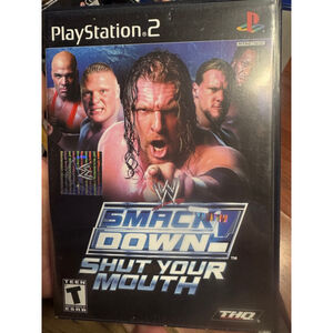 WWE SmackDown Shut Your Mouth (Sony PlayStation 2, 2002) complete